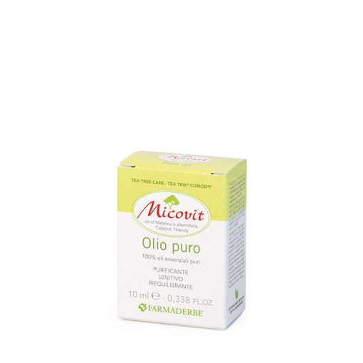 Farmaderbe Micovit Olio Malaleuca Lenitivo Purificante Pelle 10 ml