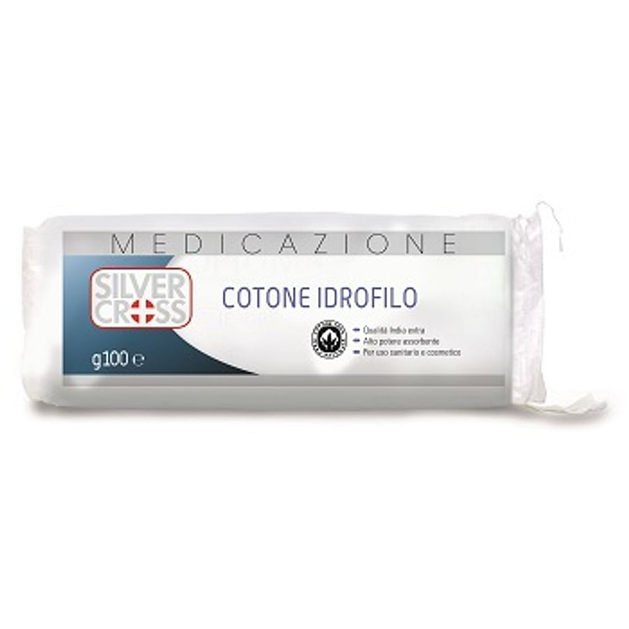 Silver Cross Medicazione Cotone Idrofilo 100 g