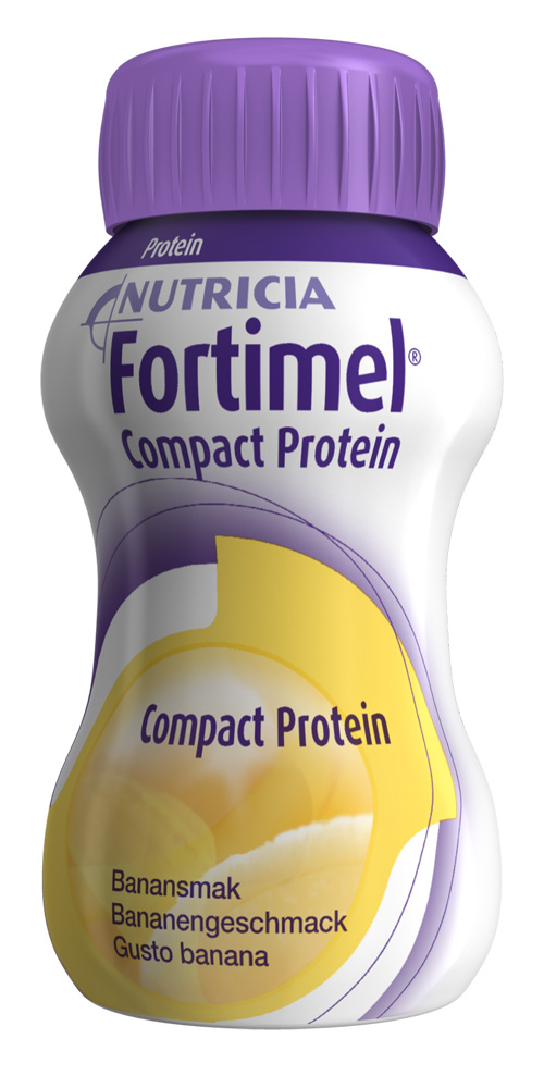 Fortimel Compact Protein Integratore Proteico Alla Banana 4x125 ml