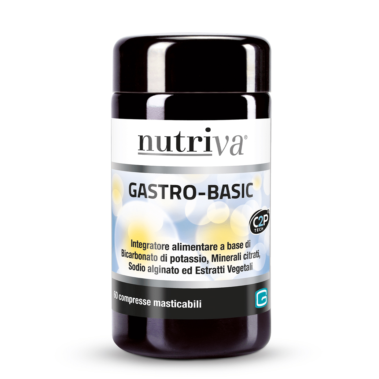 Nutriva Gastro-Basic Integratore Acidità Gastrica 60 Compresse