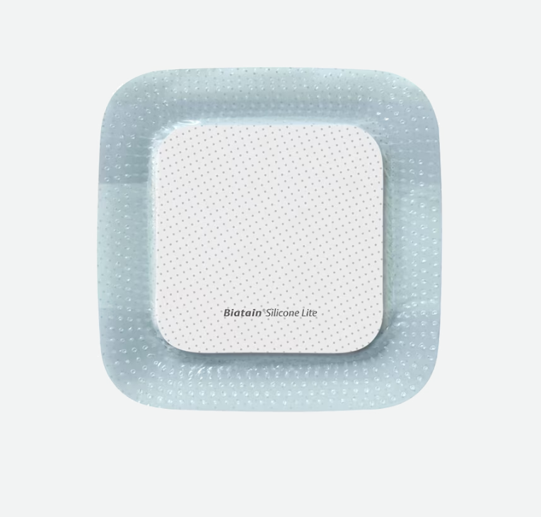 Biatain Medicazione Silicone Lite 10x10 cm 10 Pezzi