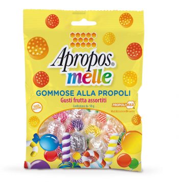 Apropos Melle Gommose alla Propoli Gusto Frutta 50 g