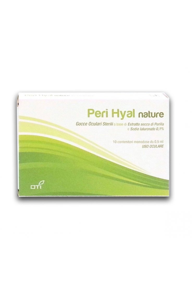 Oti Peri Hyal Nature Gocce Oculari Lubrificanti 10 Contenitori Monodose 0,5 ml
