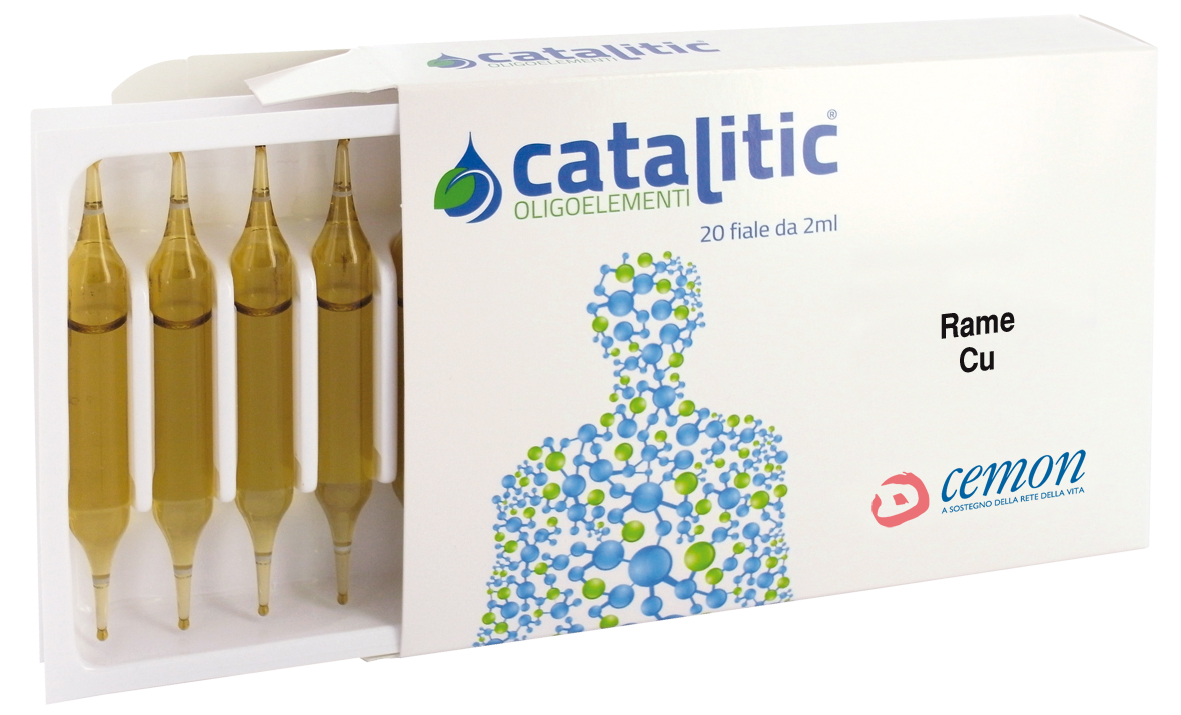 Cemon Catalitic Oligoelementi Rame 20 Fiale da 2 ml