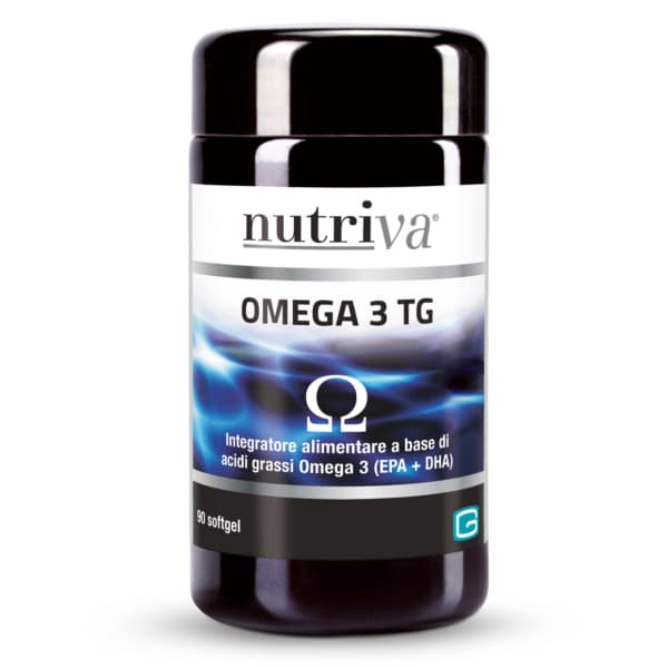 Nutriva Omega 3 TG Integratore Olio Di Pesce 90 Compresse Softgel