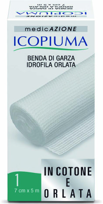 Icopiuma Benda Di Garza Idrofila Orlata m 5x7 cm