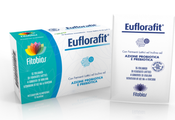 Euflorafit Polvere Integratore Fermenti Lattici 10 Bustine