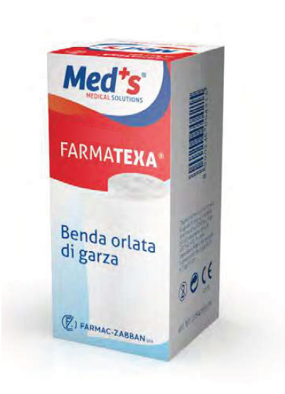 Med's Farmatexa Benda 12/12 Di Garza Orlata 5 m x 5 cm