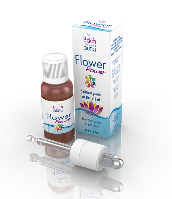 Guna Fiori di Bach Flower Power soluzione idroalcolica 10 ml