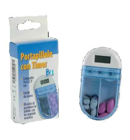 Portapillole Con Timer