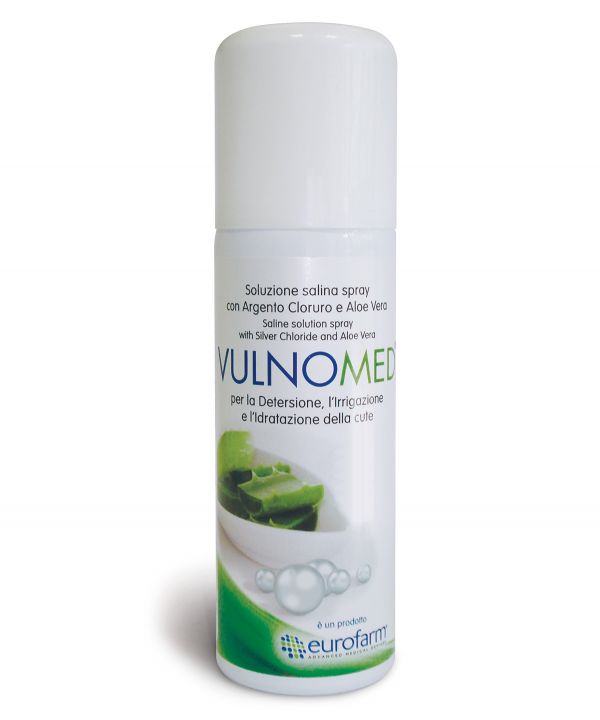 Vulnomed Soluzione Salina Spray Detergente Idratante Pelle 125 ml