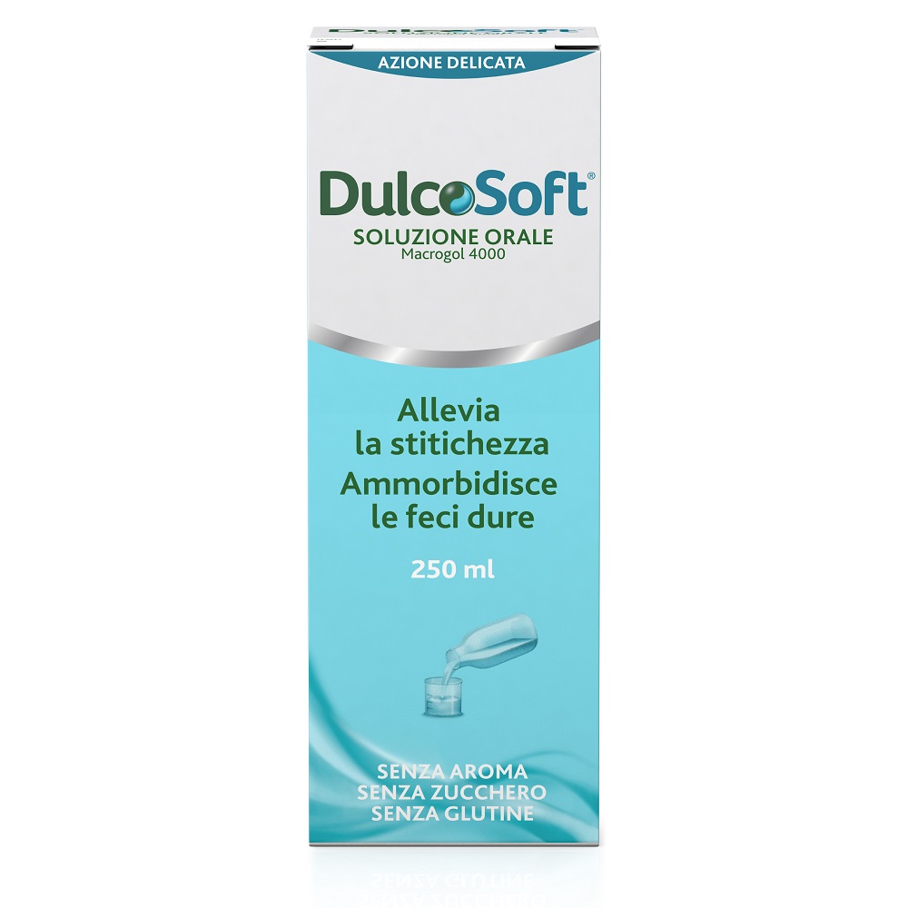 DulcoSoft Soluzione Orale Macrogol 4000 Contro la Stitichezza 250 ml