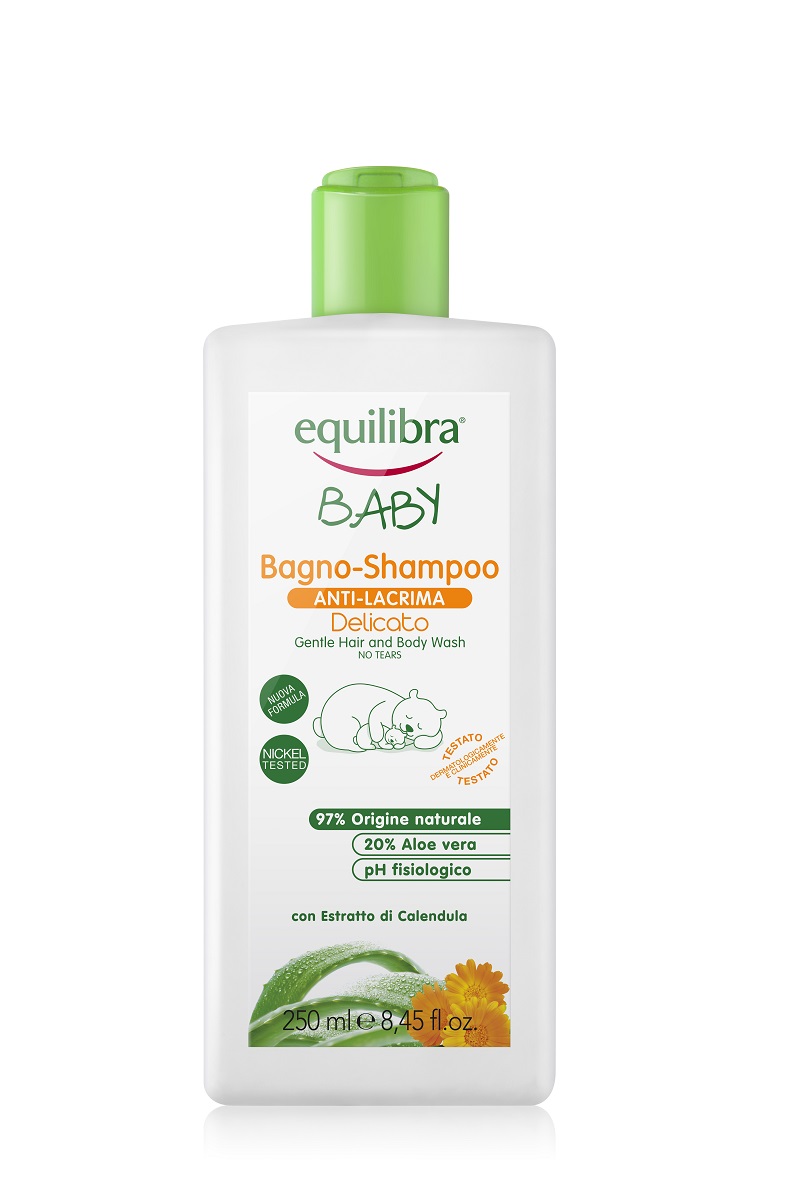 Equilibra Baby Bagno Shampoo Anti-Lacrima Delicato per Bambini 250 ml