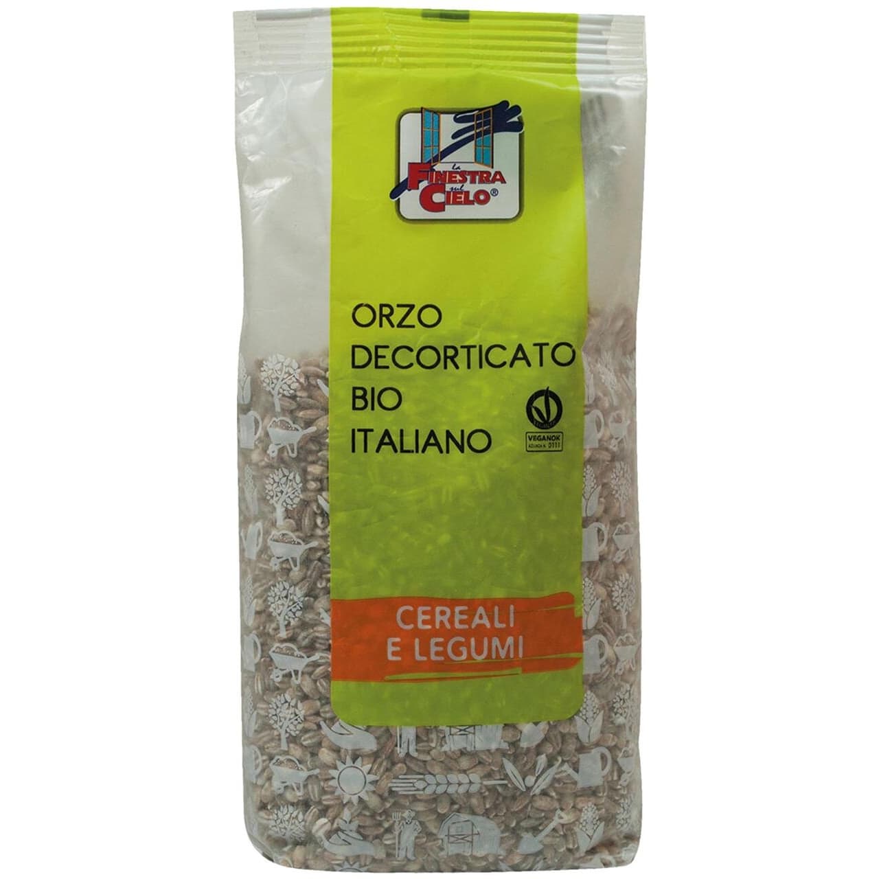 La Finestra sul Cielo Orzo Decorticato Biologico 500 g