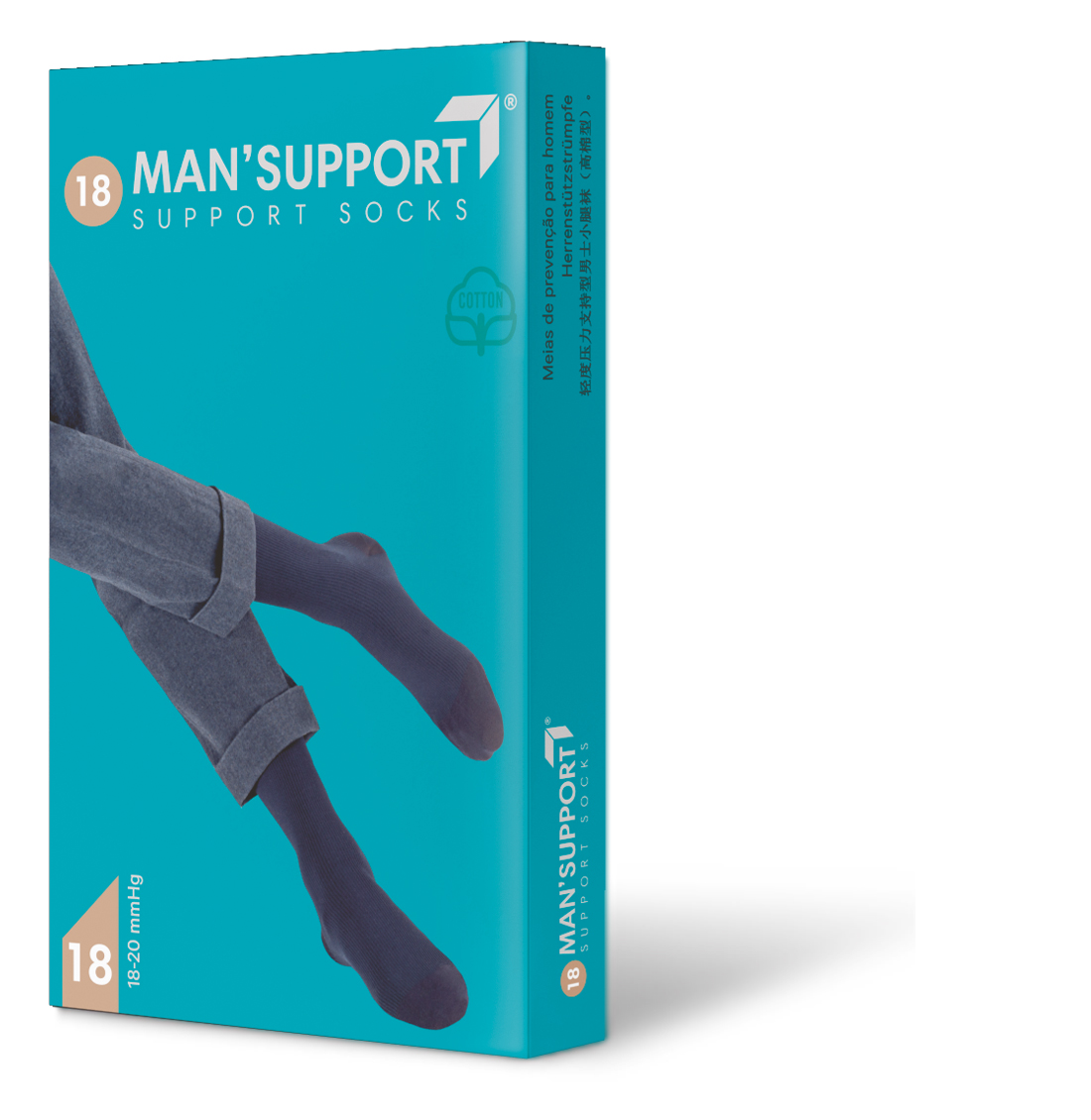 Man support 18 cotone gambaletto 18 ne 6