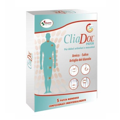 Cliadol Patch Cerotti per Dolori Articolari e Muscolari 5 Pezzi