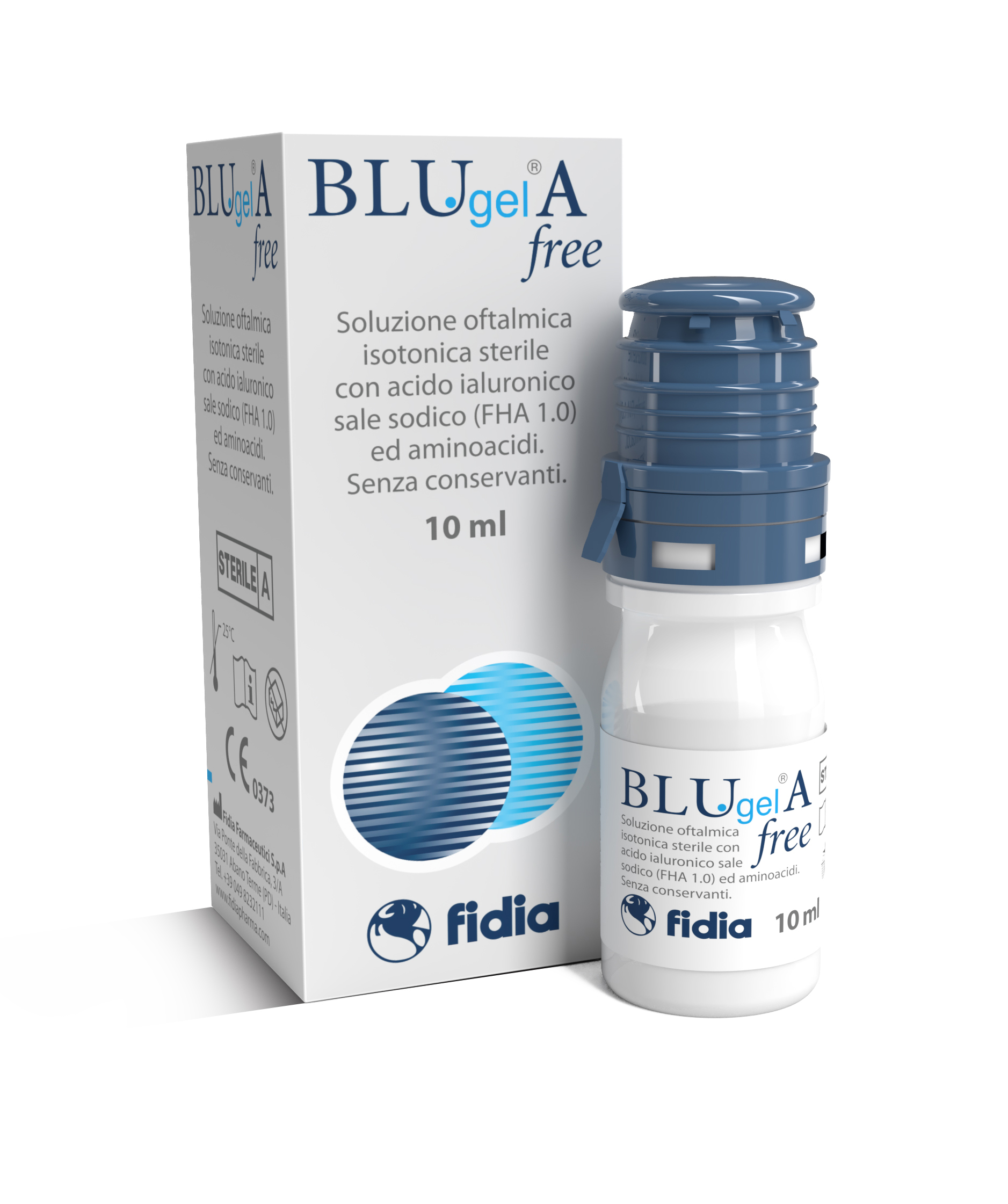 Blu Gel A Free Soluzione Oftalmica Isotonica Lubrificante 10 ml