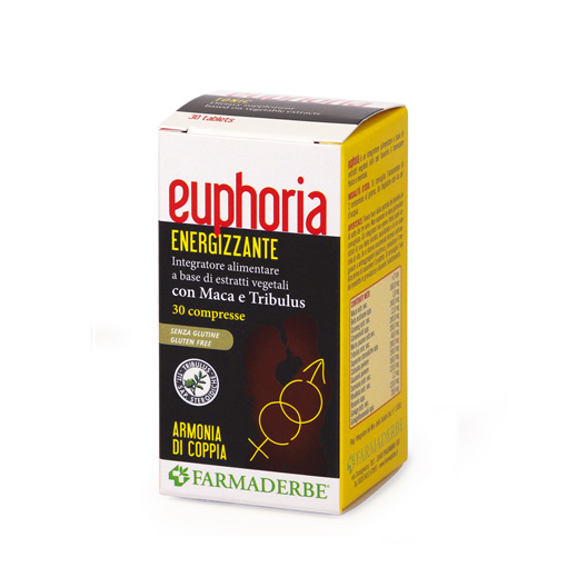Farmaderbe Euphoria Integratore Energizzante 30 Compresse