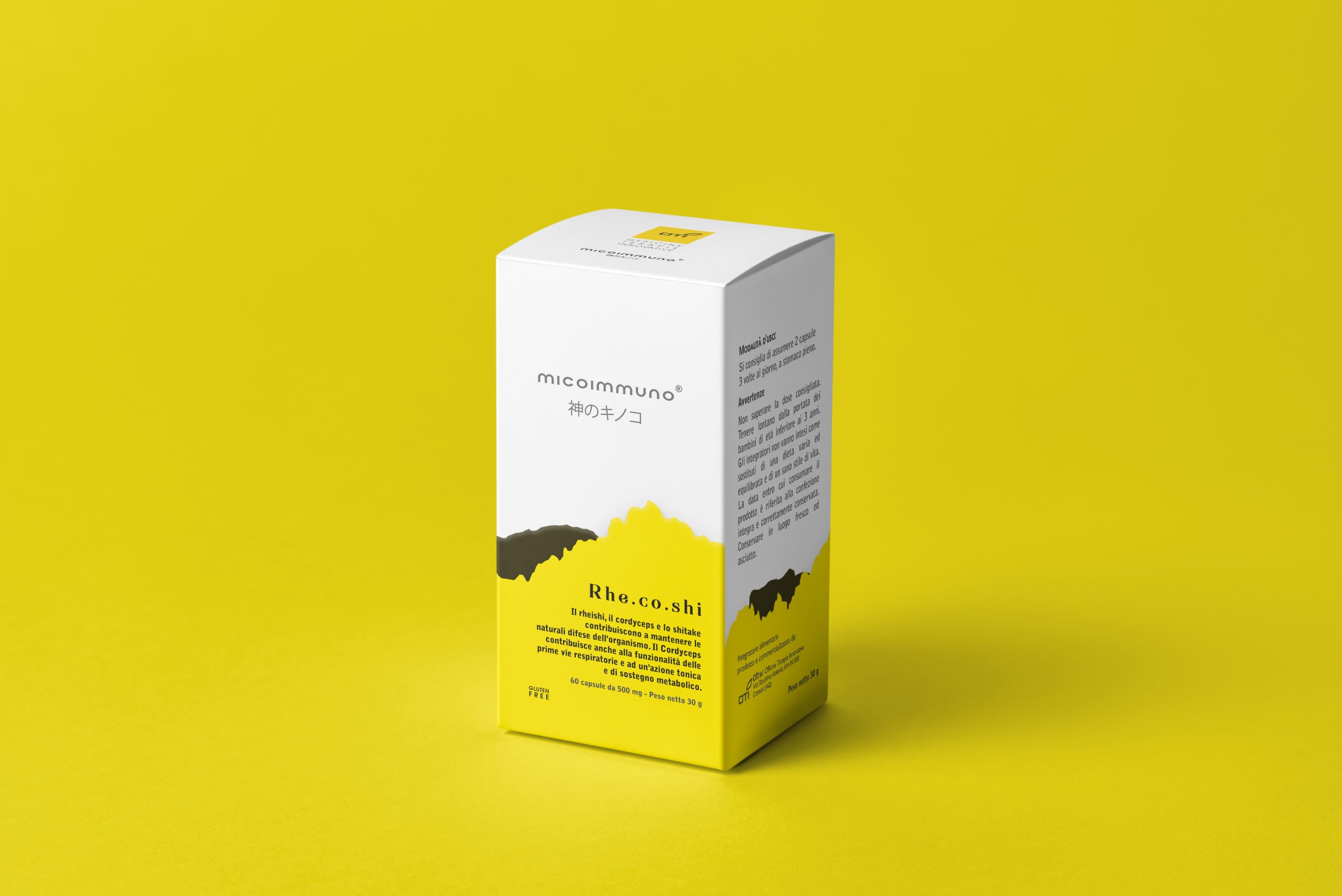 Oti Rhe.Co.Shi Estratto Secco  Micoimmuno Integratore Difese 60 Capsule