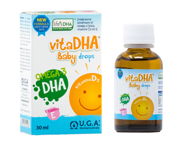 Vitadha Baby Drops Integratore Funzioni Cognitive e Sistema Immunitario 30 ml