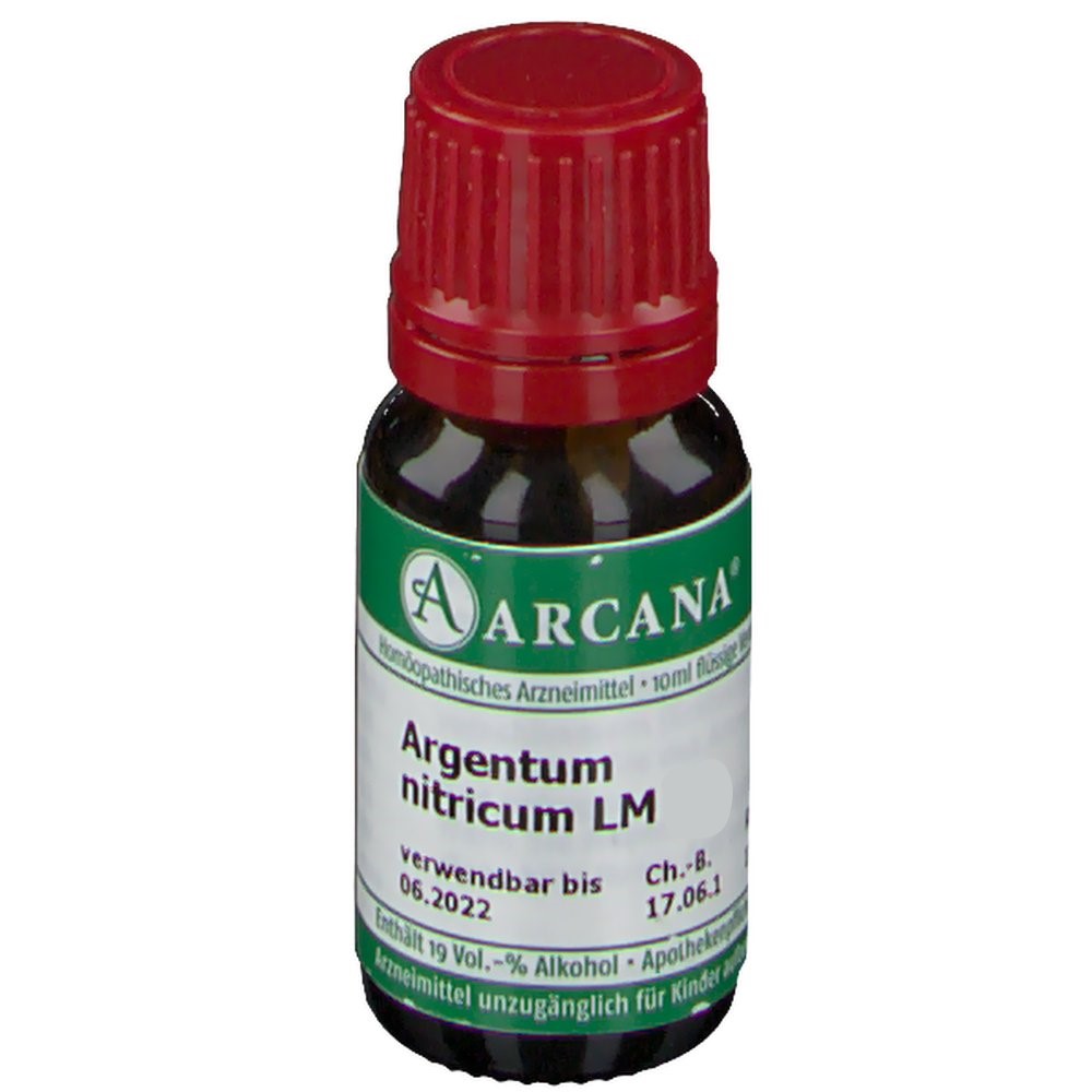 Argentum Nitricum 1lm 10ml Gtt