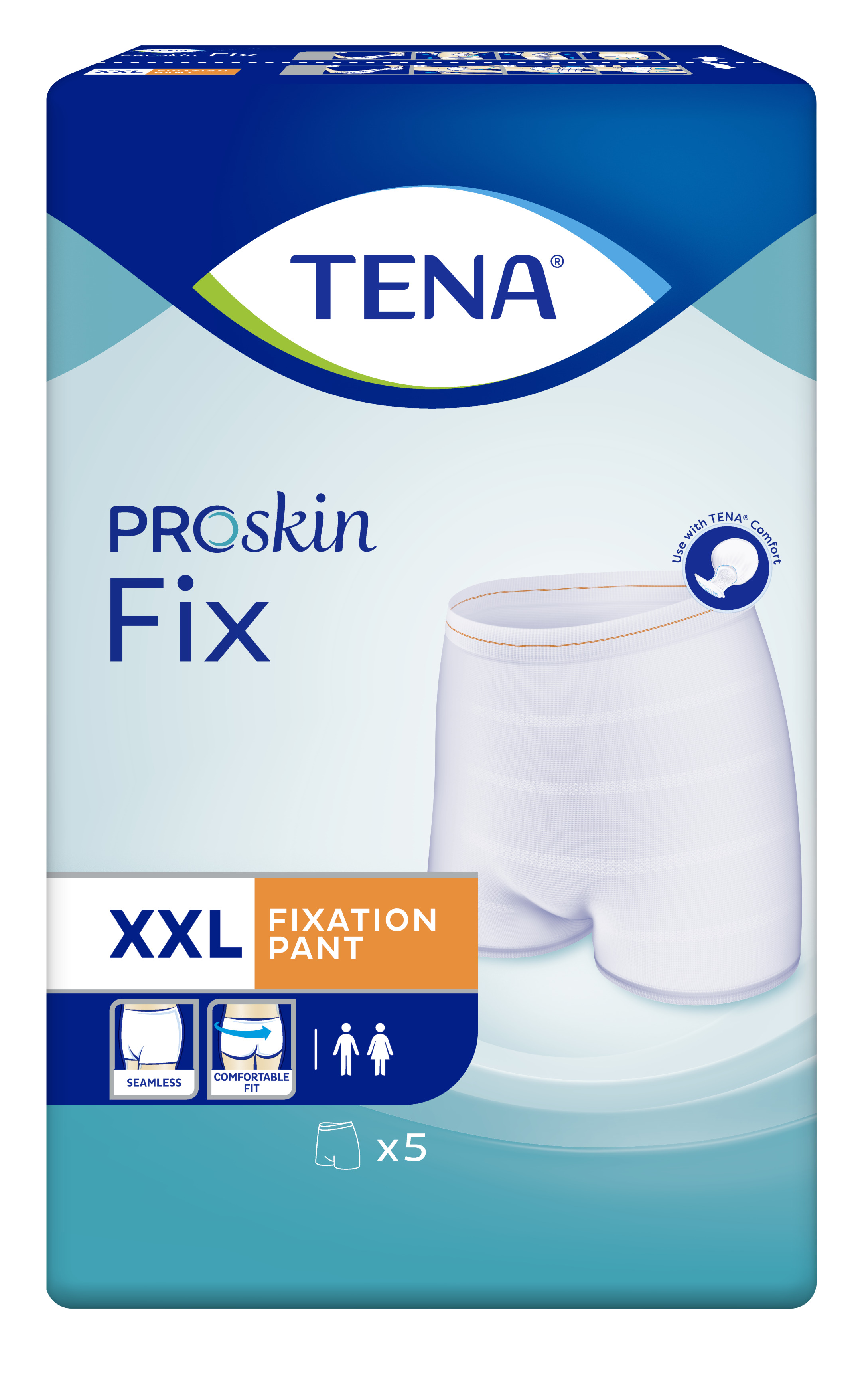 Tena Fix Mutanda Elastica Taglia XXL 5 Pezzi