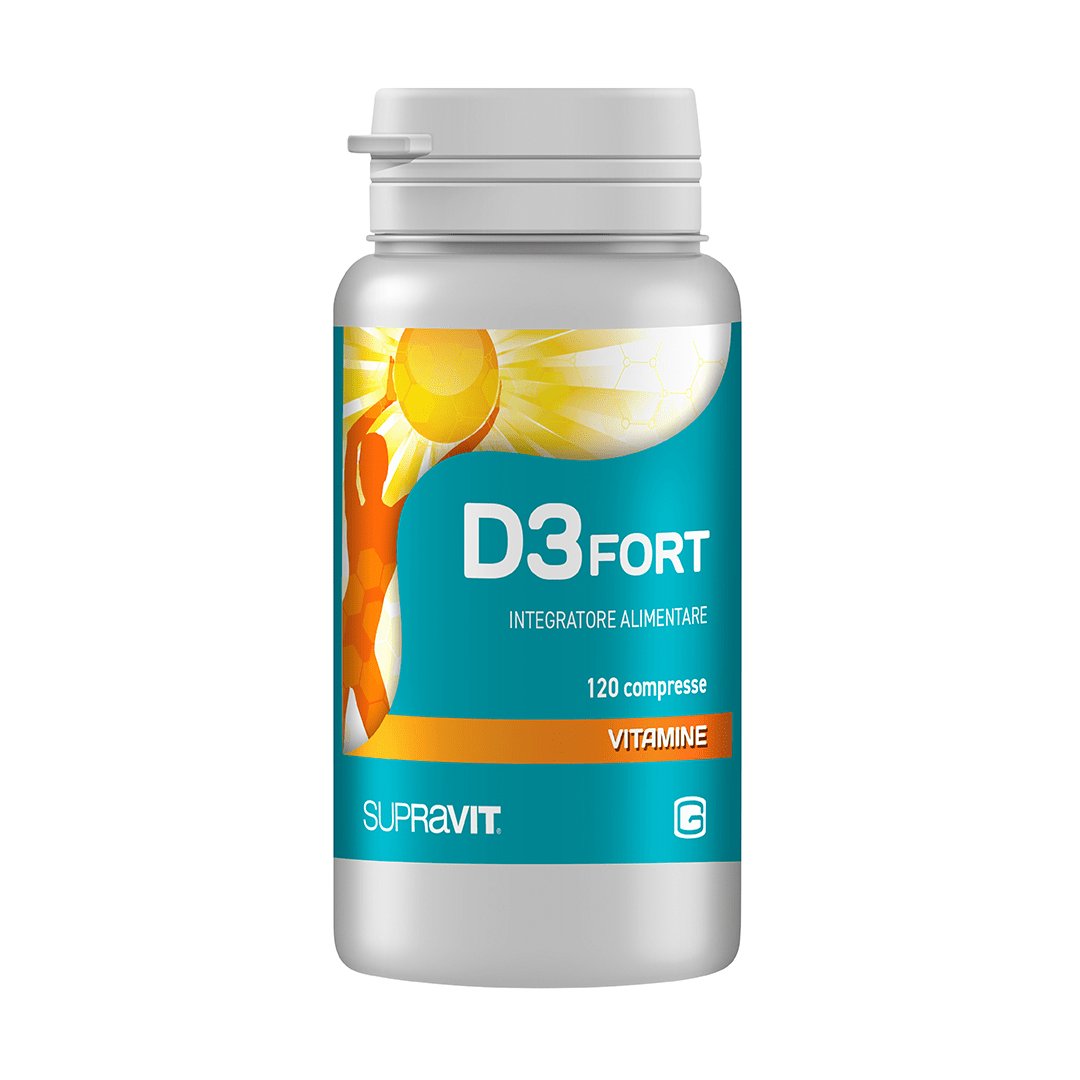 D3 Fort 2000 UI Integratore Vitamina D 120 Compresse