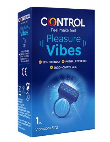 Control Pleasure Vibes Anello Vibrante