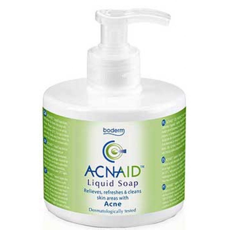 Acnaid Sapone Liquido Detergente Viso e Corpo per Pelle Acneica 300 ml