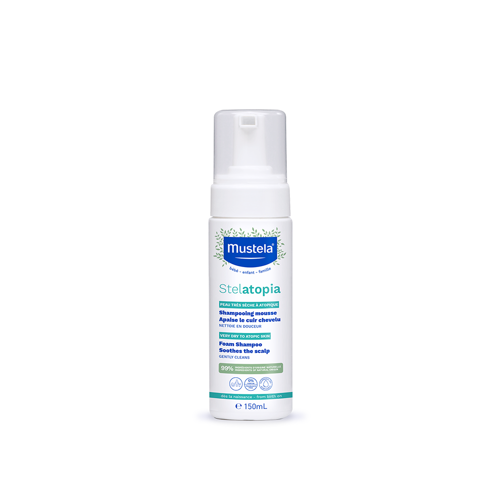Mustela Stelatopia Shampoo Mousse Per Neonati e Bambini 150 ml