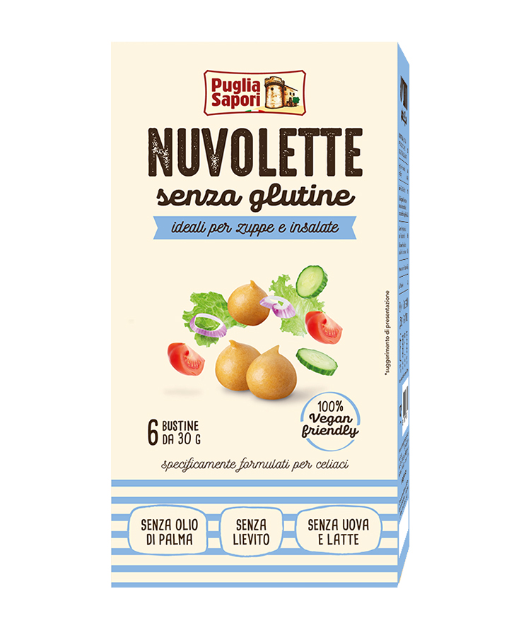 Puglia sapori nuvolette senza glutine 180 g