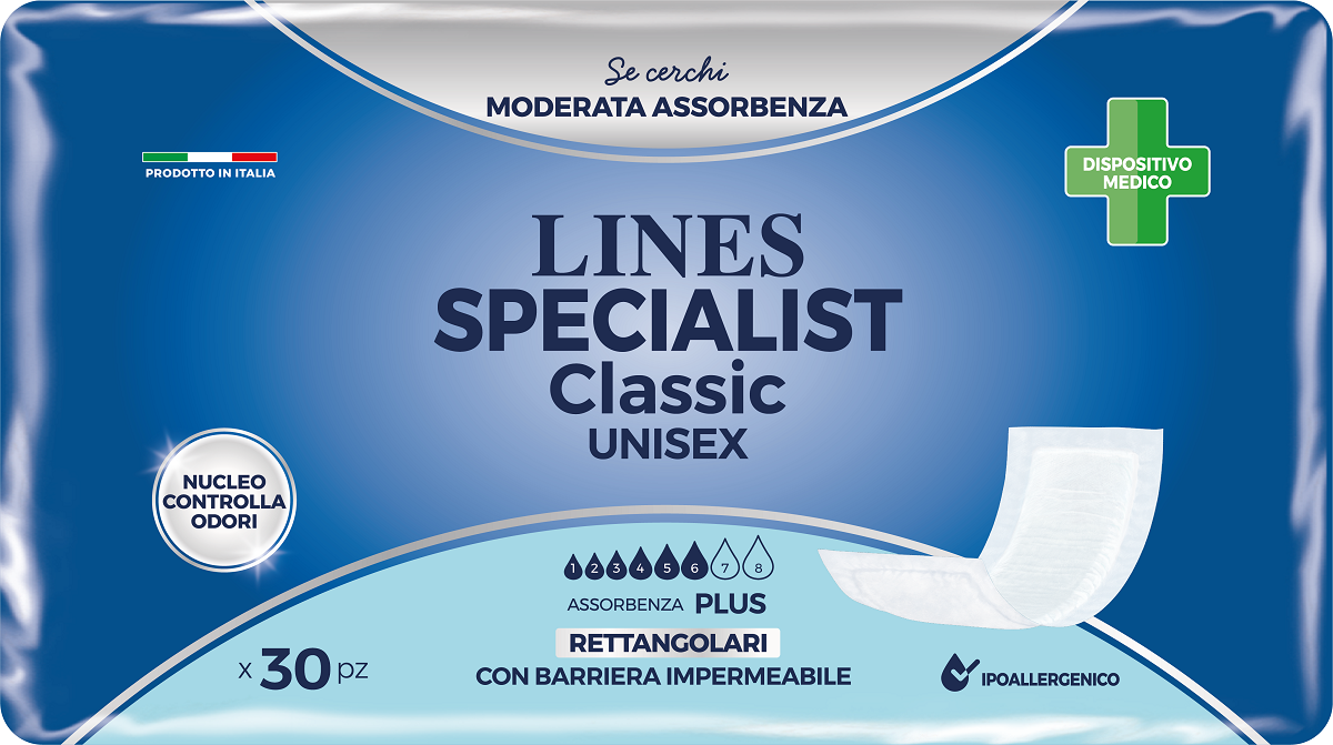 LINES Specialist Rettangolari Plus Per Lei e Lui Linidor
