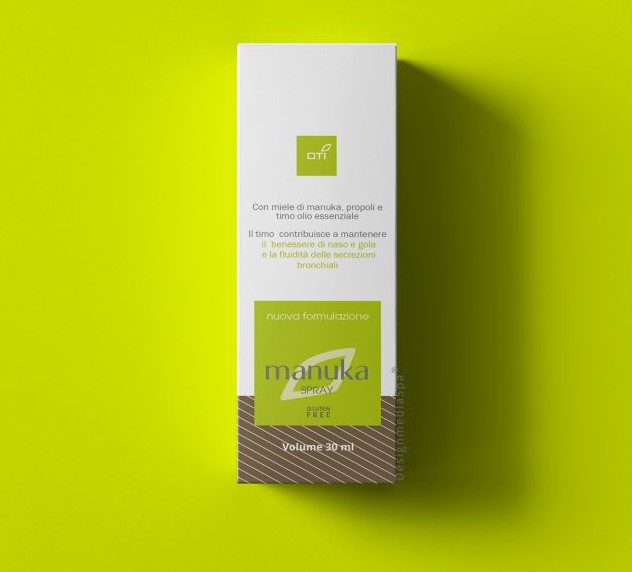 Manuka Spray Naturale per Mal di Gola 30 ml