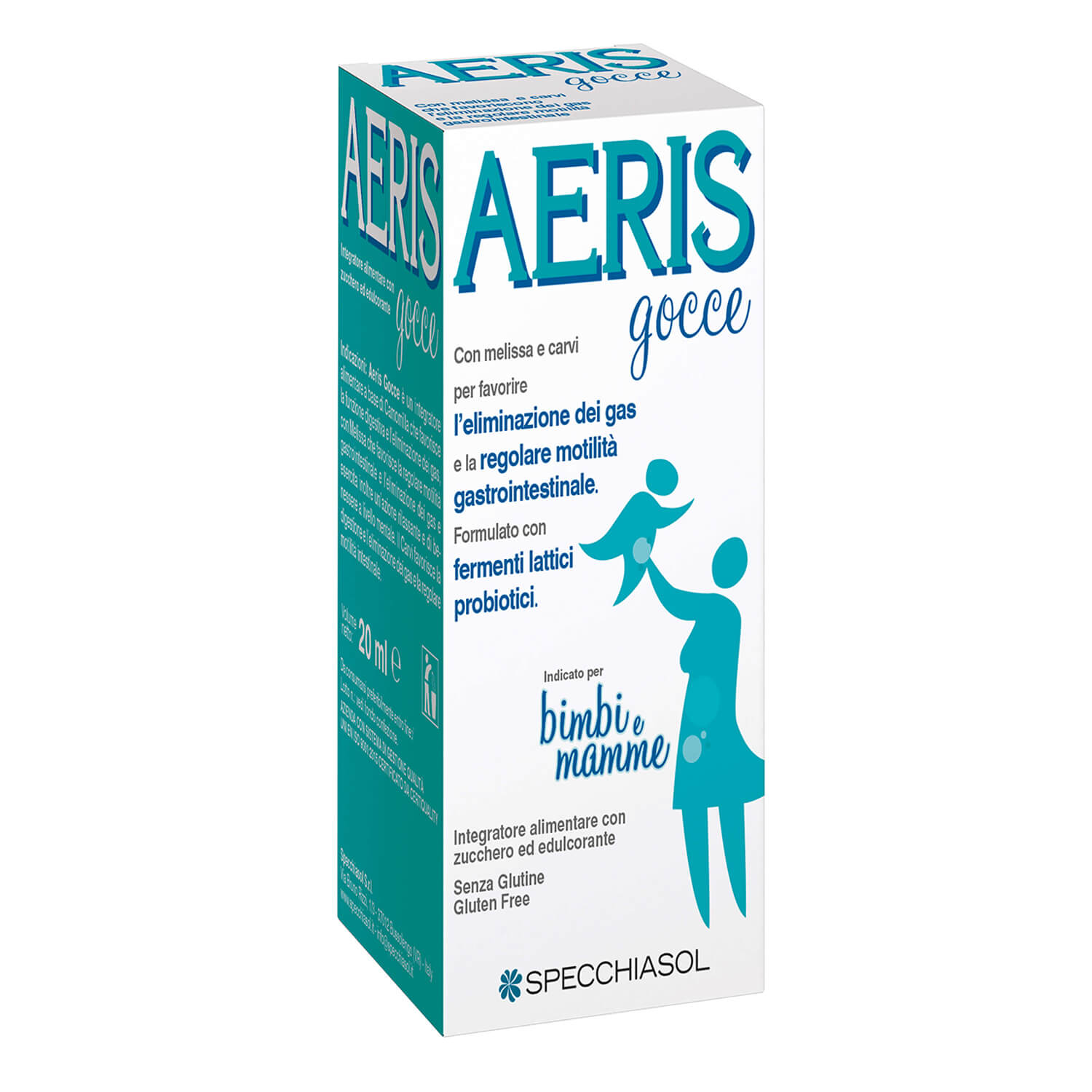 Specchiasol Aeris Gocce Integratore Gas Intestinali 20 ml