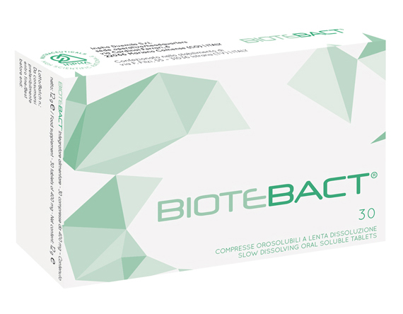 Biotebact Integratore Per Il Benessere Delle Vie Respiratorie 30 Compresse