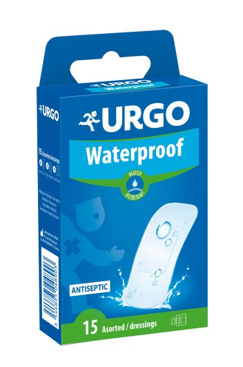 Urgo Cerotto Waterproof 15 Pezzi Assortiti