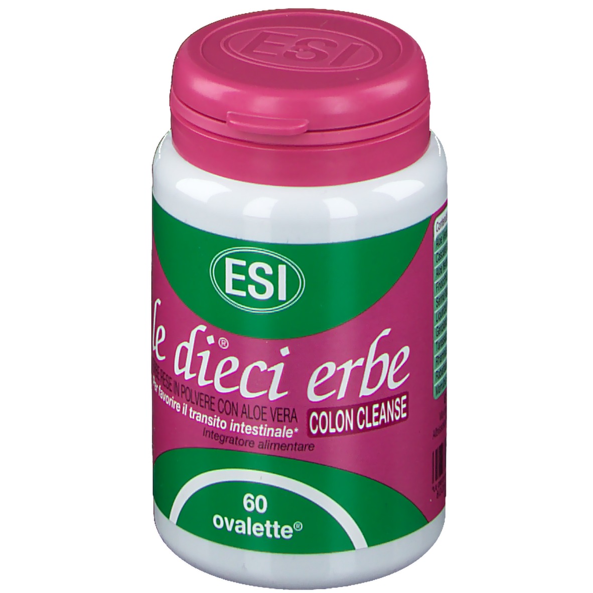 Esi Le Dieci Erbe Colon Cleanse Integratore Intestinale 60 Ovalette