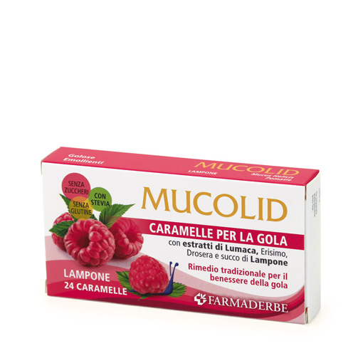 MUCOLID LUMACA&amp;LAMPONE 24CARAM