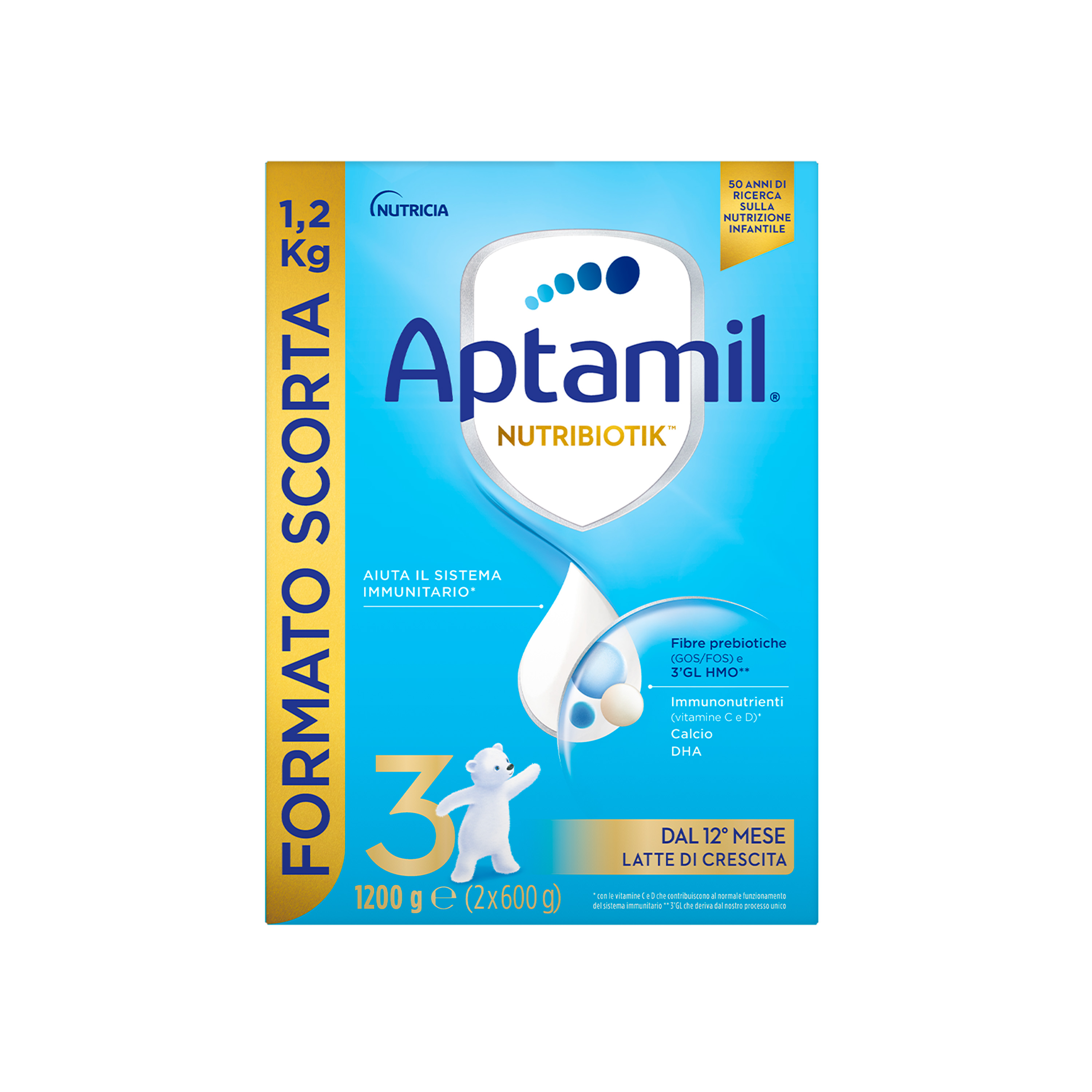 Aptamil 3 Latte 1200G