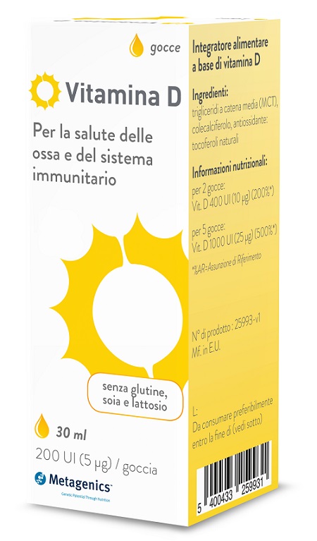 Vitamina D Liquido Integratore 30 ml