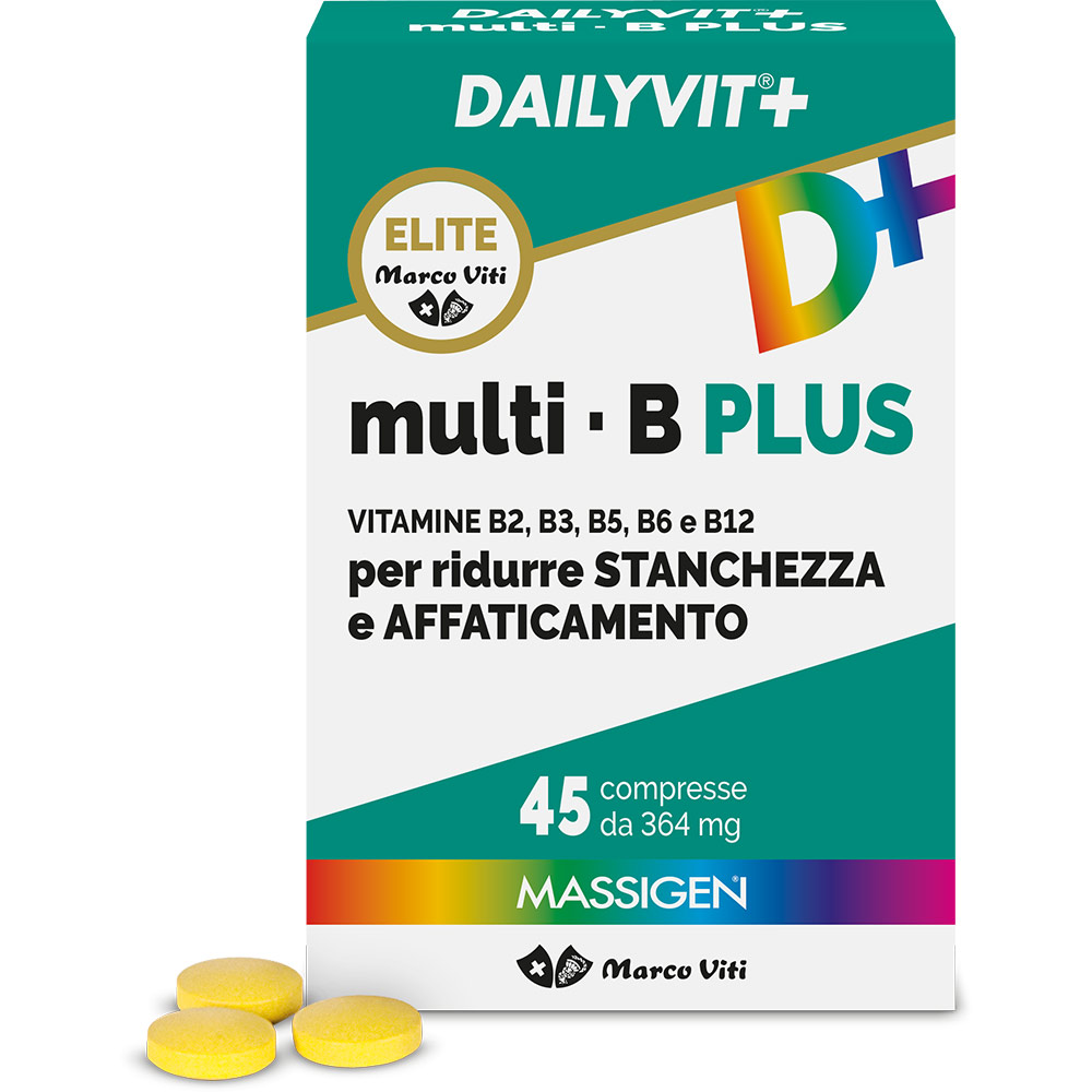Massigen Dailyvit+ Multi-B Plus Integratore Multiminerale 45 Compresse
