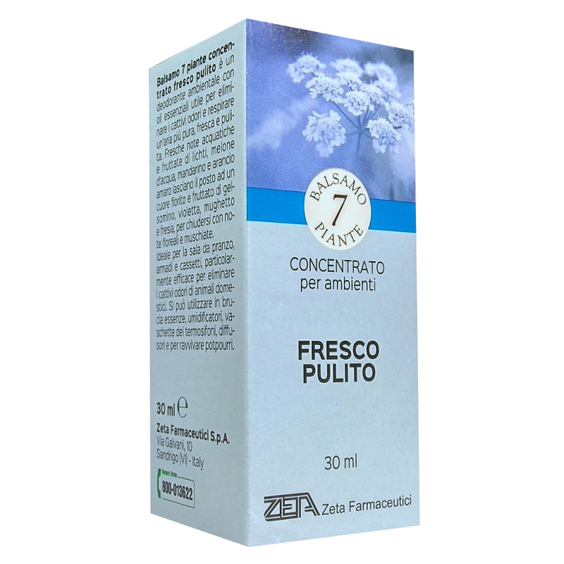 BALSAMO 7 PIANTE CONCENTRATO PER AMBIENTI FRESCO PULITO 30ml