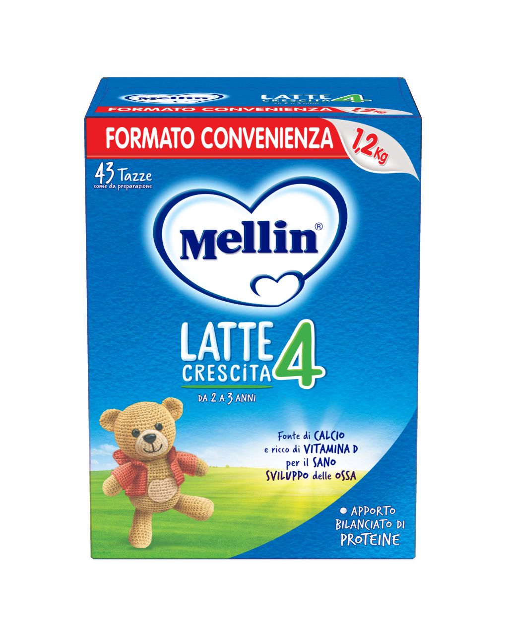 Mellin Latte Crescita 4 1,2 Kg