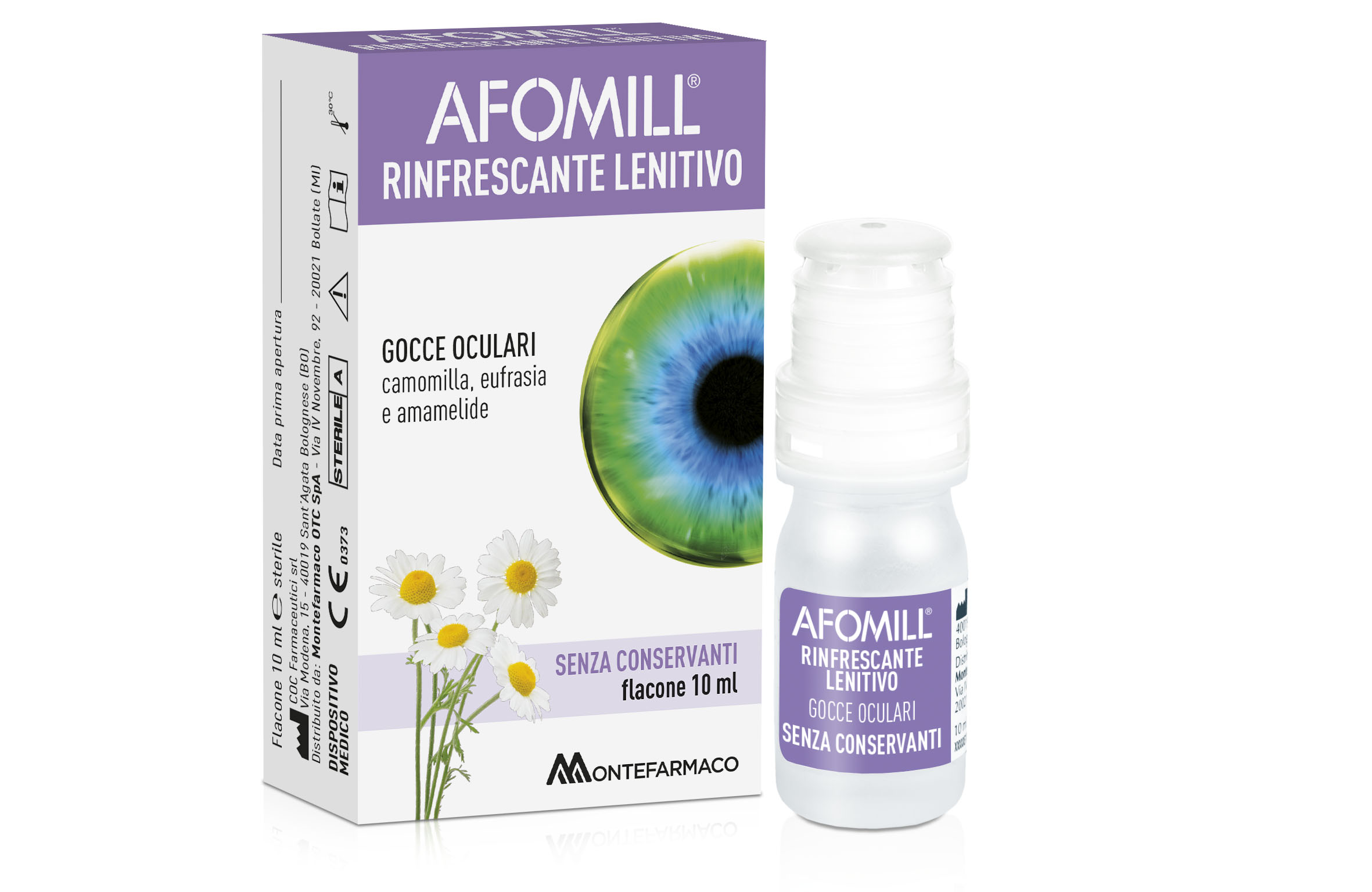Afomill Rinfrescante e Lenitivo Gocce Oculari 10 ml