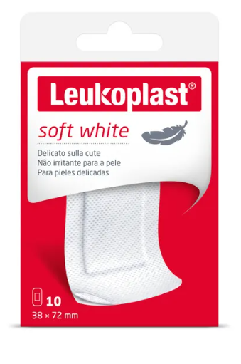 Leukoplast Soft Cerotti Per Pelli Sensibili 38 X 72mm 10 pezzi