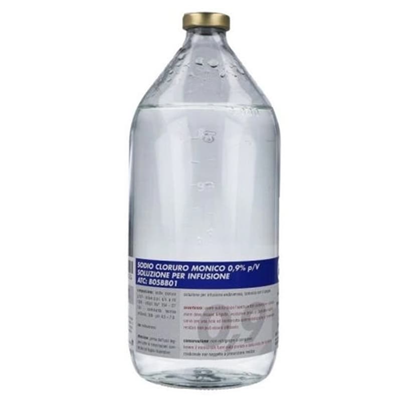 Sodio cloruro*0,9% 500ml