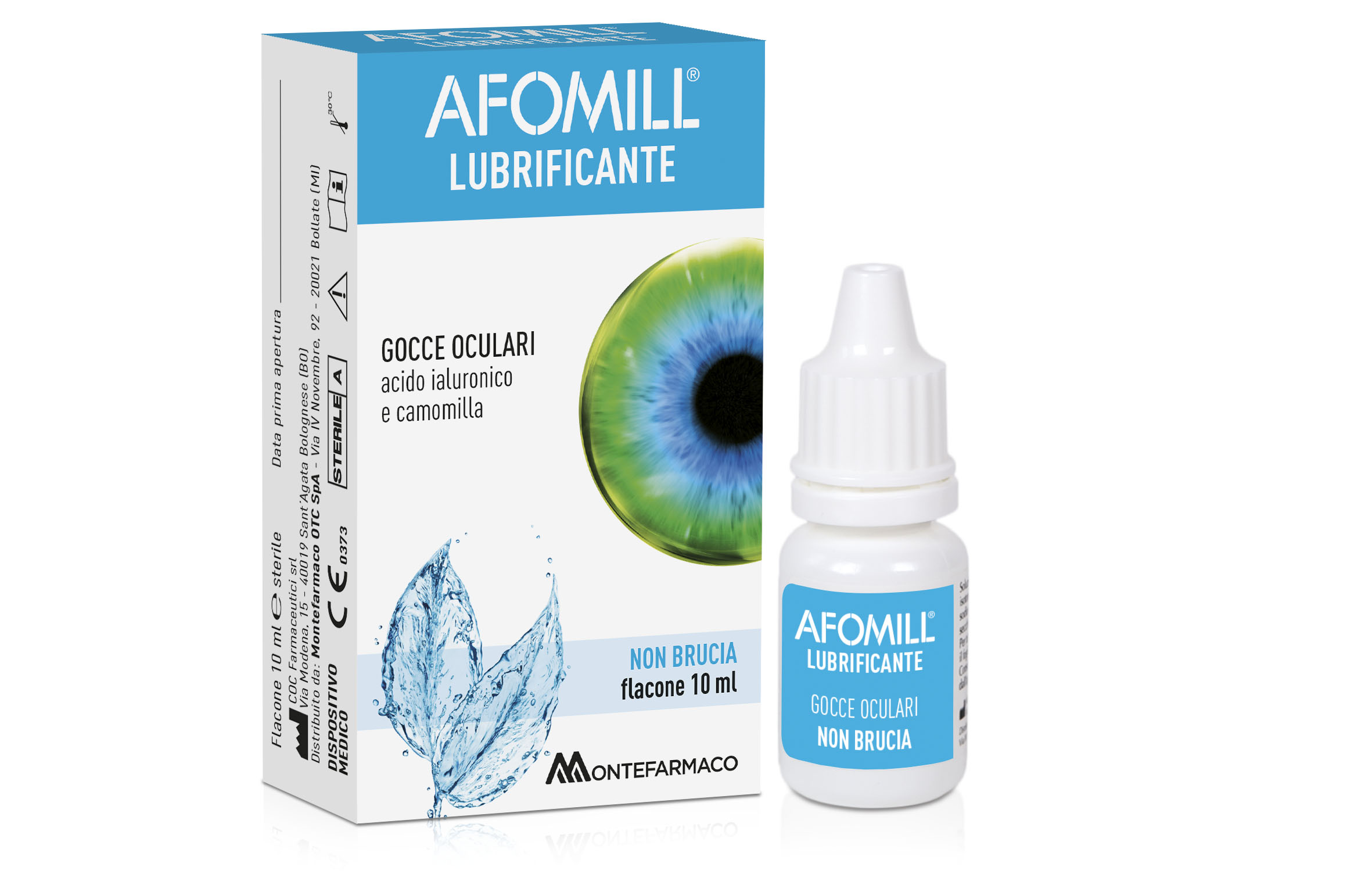 Afomill Lubrificante Gocce Oculari 10 ml