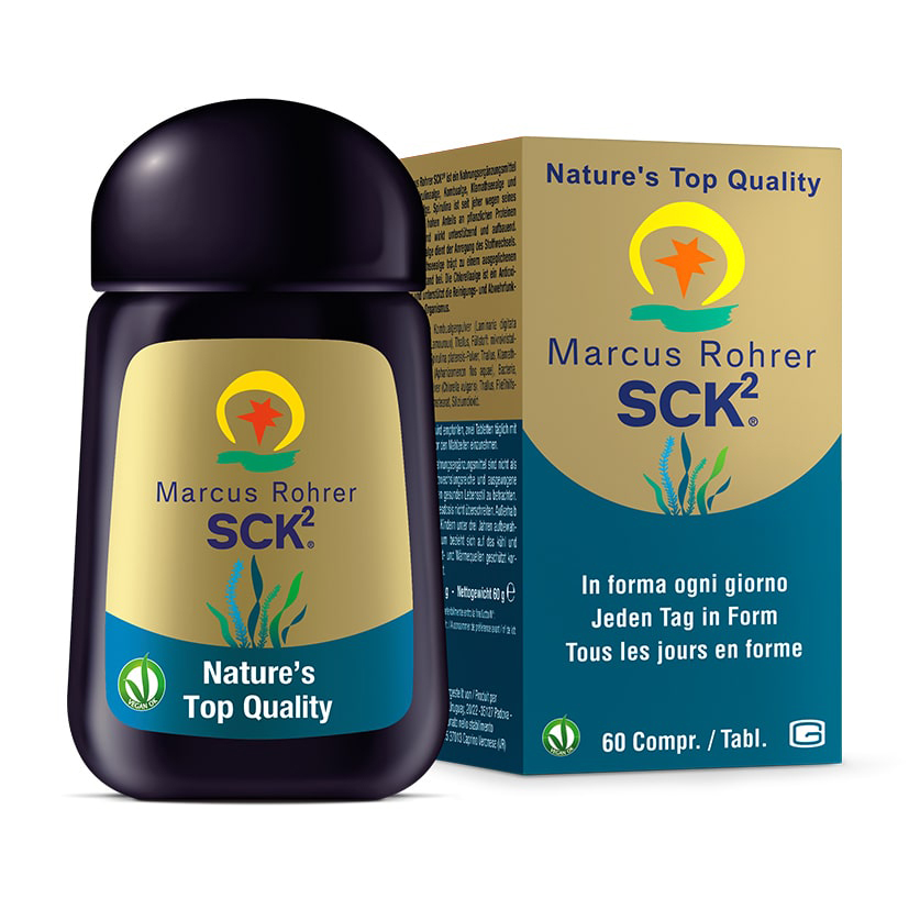 Marcus Rohrer SCK2 Spirulina Integratore 60 Compresse