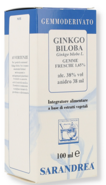 GINKGO BILOBA 100ML MG
