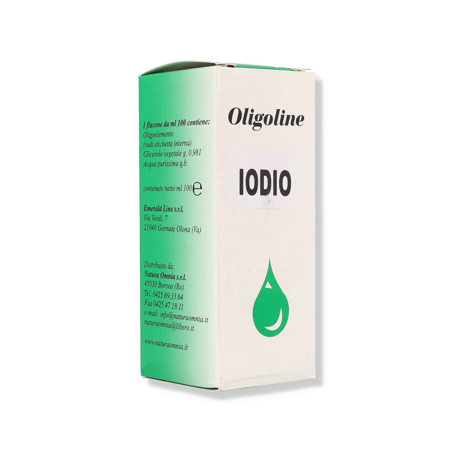Emerald Line Oligoline Iodio Gocce 100 ml